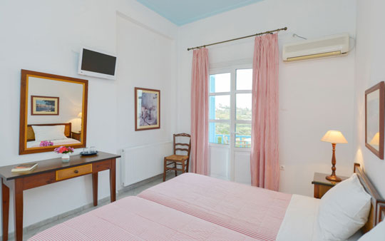 La chambre 3 de l'hôtel Anthousa à Sifnos
